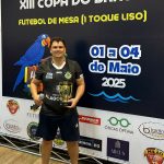 Lucas Ramos é o Grande Campeão da Copa do Brasil de Futebol de Mesa!